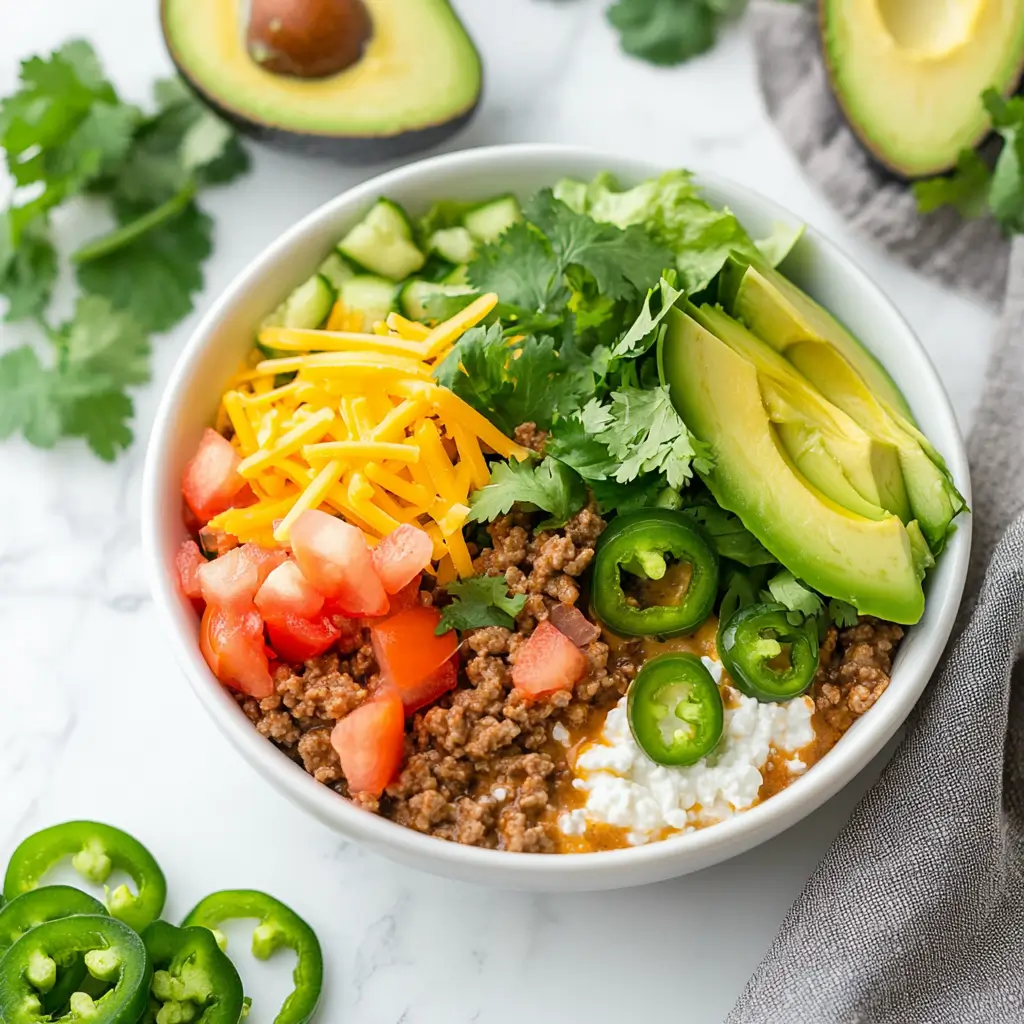  Cottage Cheese Taco Bowls
