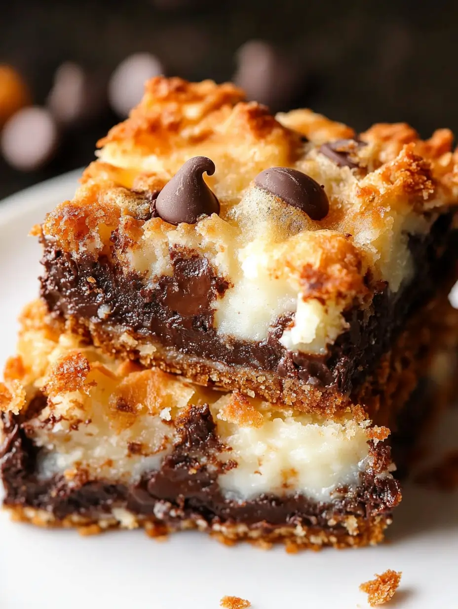 Coconut Magic Bars