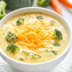 Broccoli cheese soup