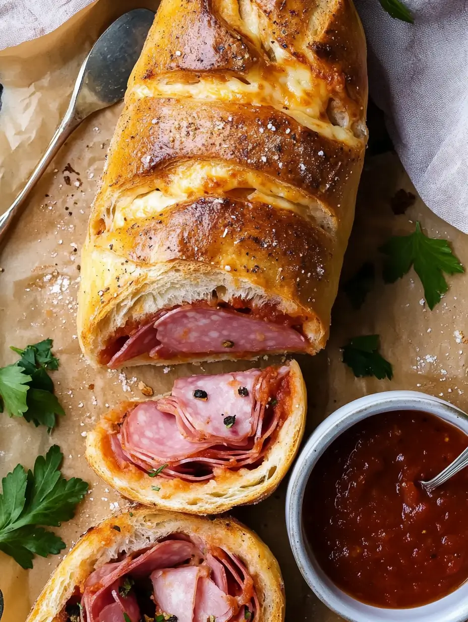 Italian Cold Cut Stromboli