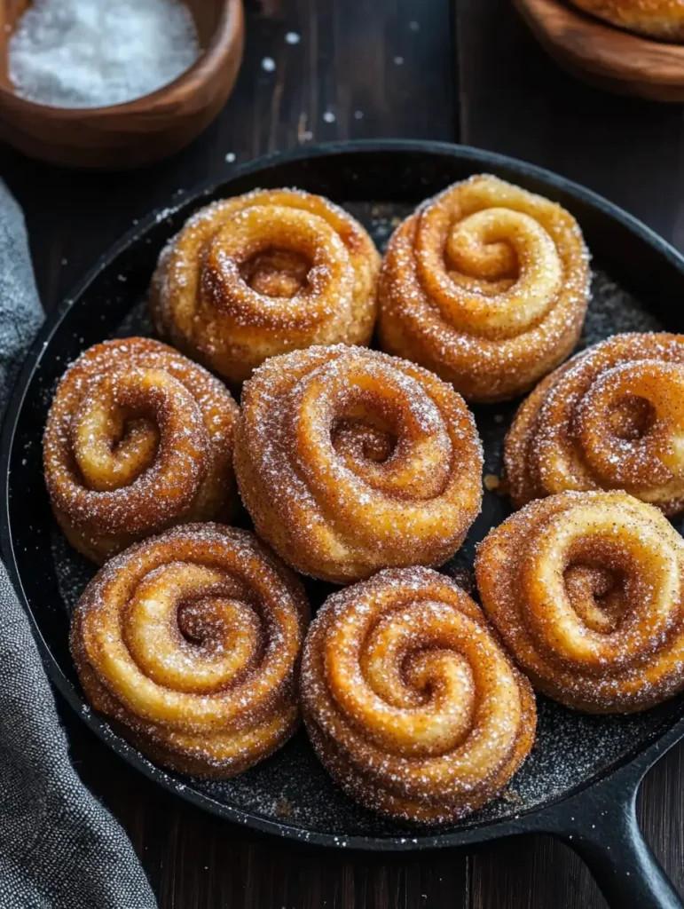 Cinnamon Sugar Cruffins
