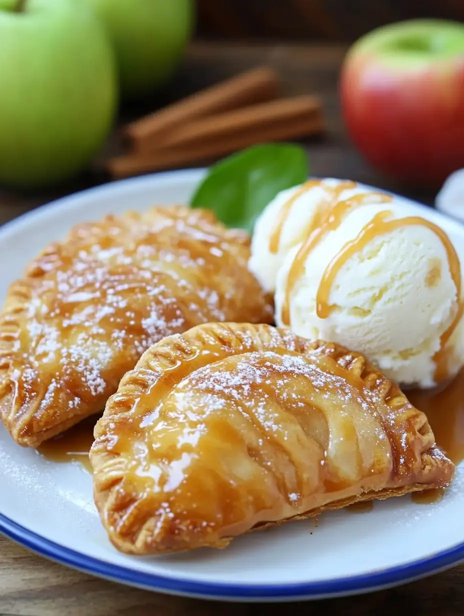 Caramel Apple Empanadas