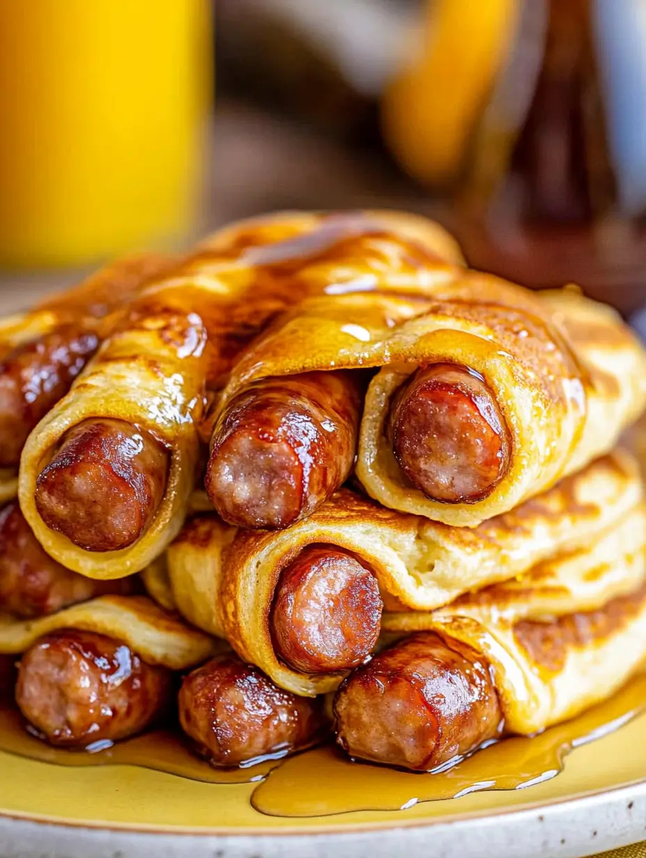 Breakfast Pigs in a Blanket