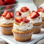 Vegan strawberry shortcake