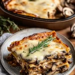 Mushroom and Spinach Lasagna