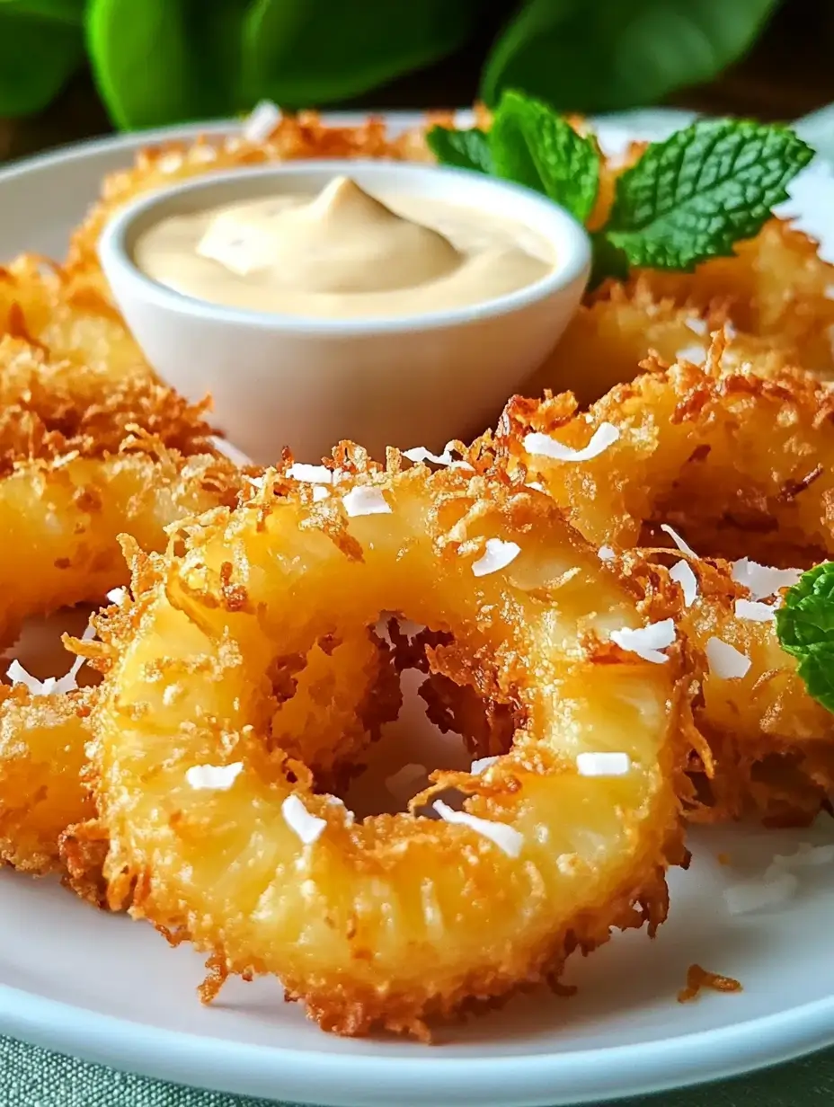 Fried Pineapple Rings