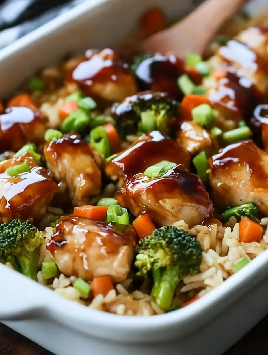 Teriyaki Chicken Casserole