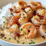 Creamy Garlic Shrimp