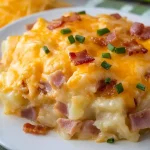 Cheesy loaded potatoes