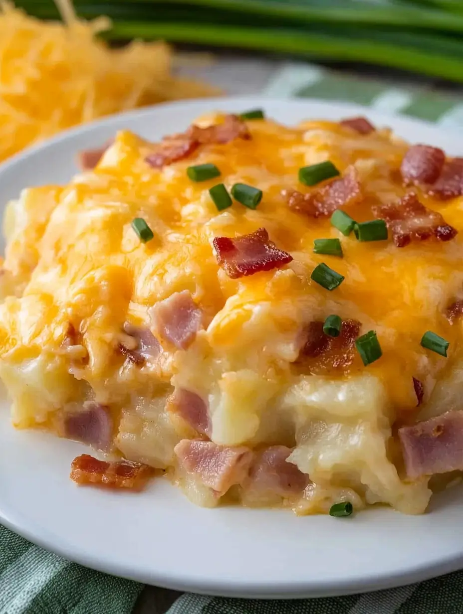 Cheesy loaded potatoes