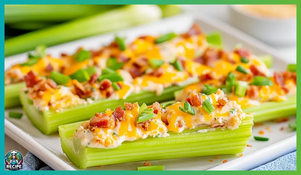 Cheddar bacon ranch celery
