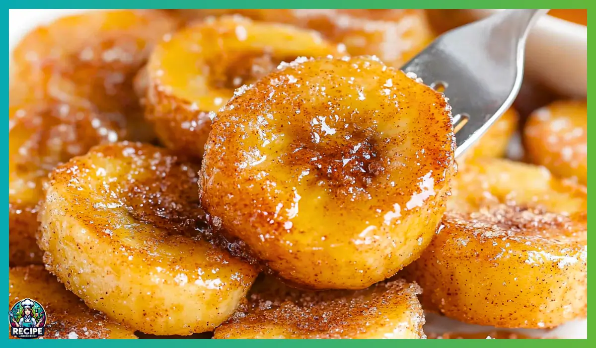 Caramelized Cinnamon Bananas