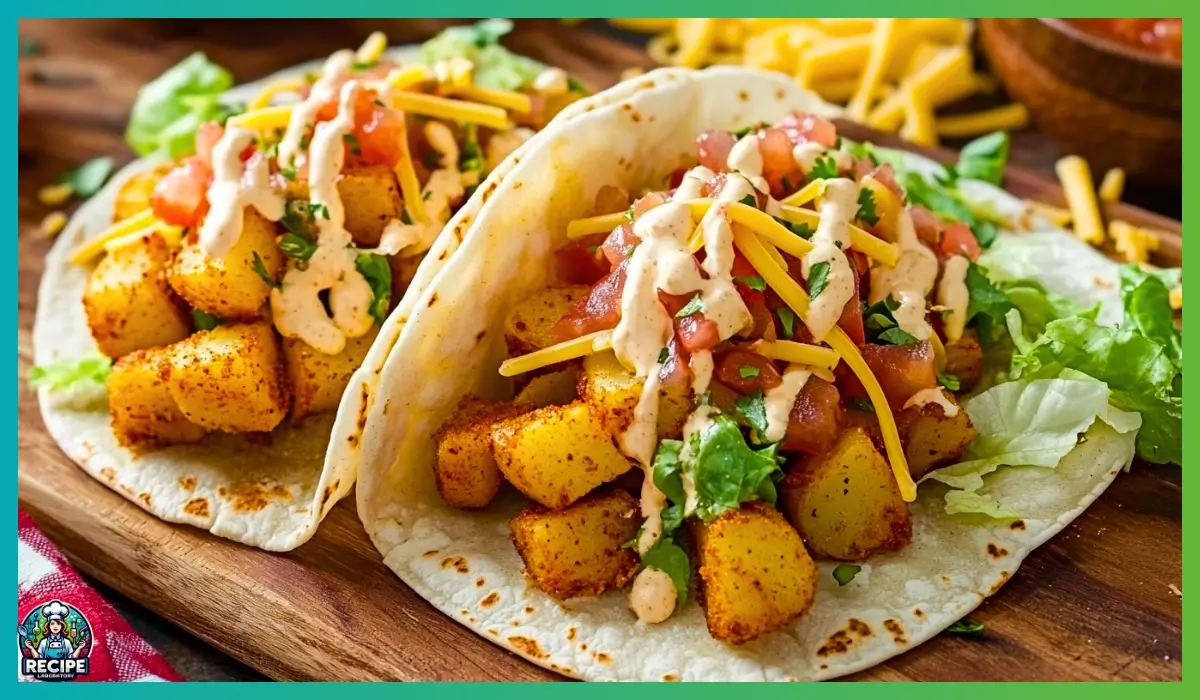Spicy potato soft tacos