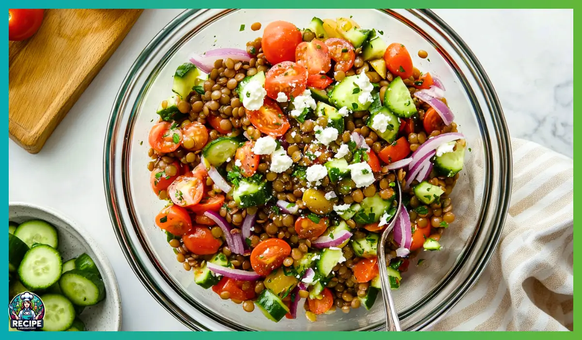 Mediterranean Lentil Salad