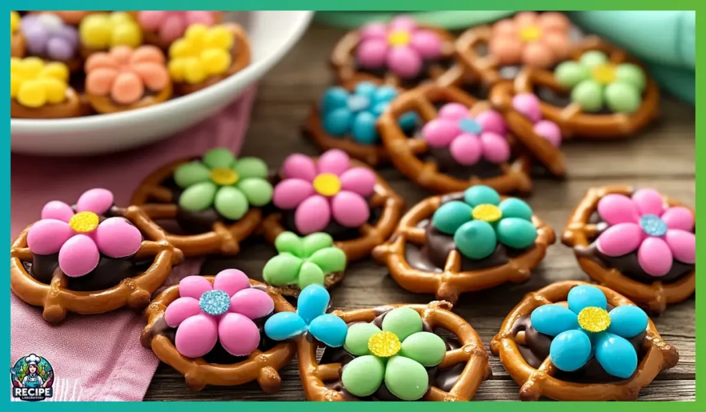 Flower Pretzel Bites