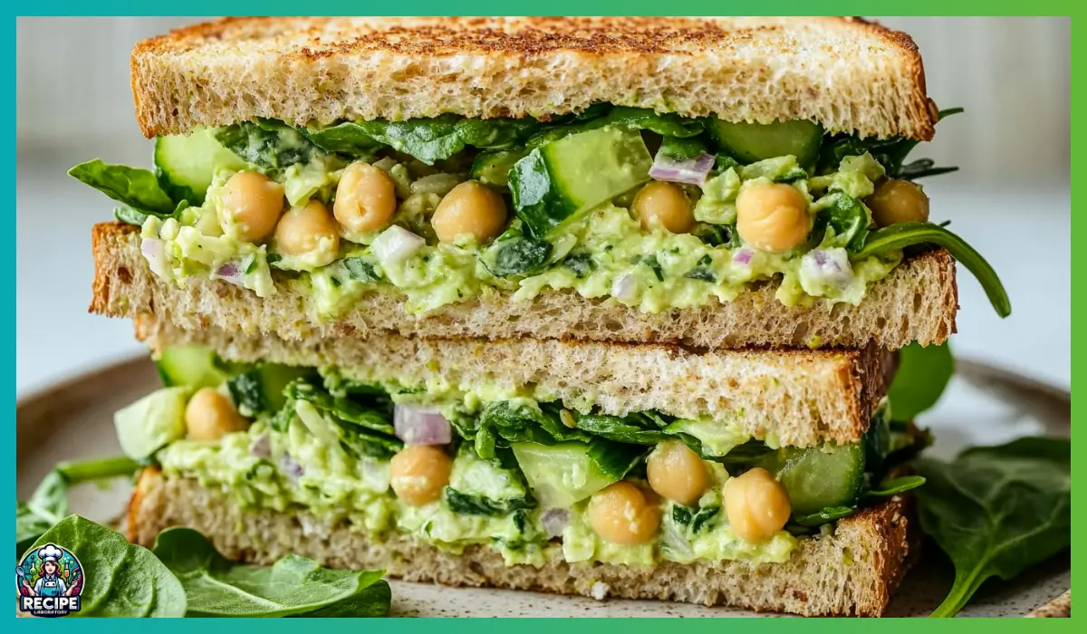 Green Goddess Salad Sandwich