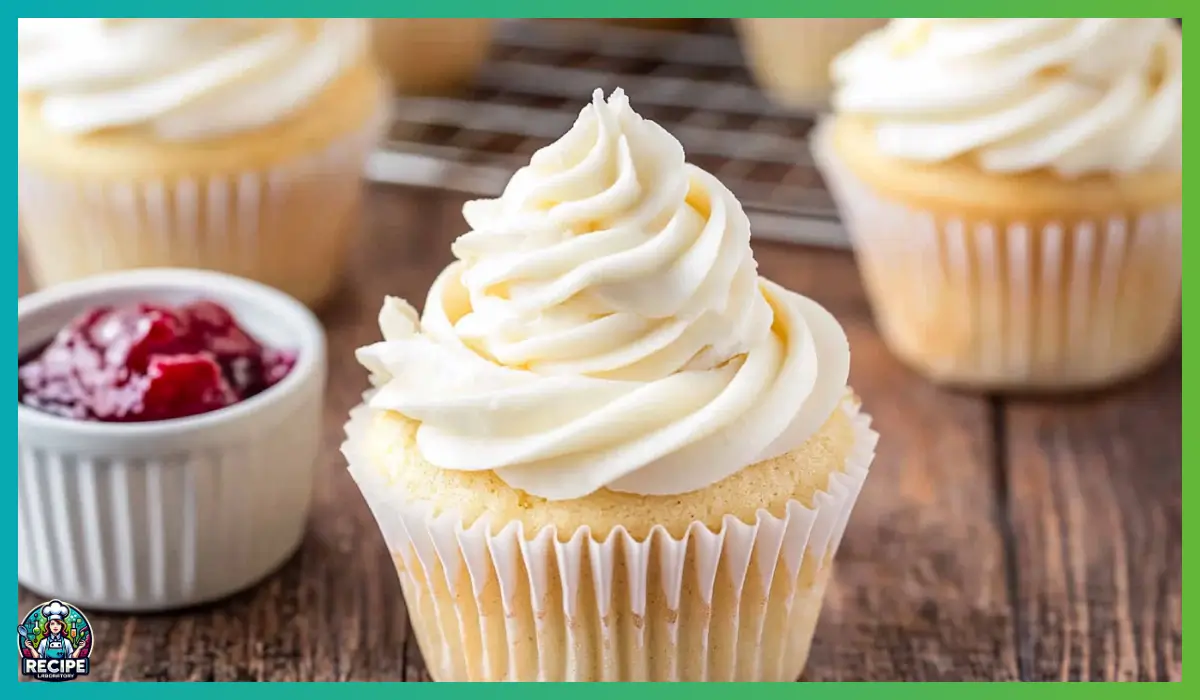 Almond Wedding Cake Cupcakes