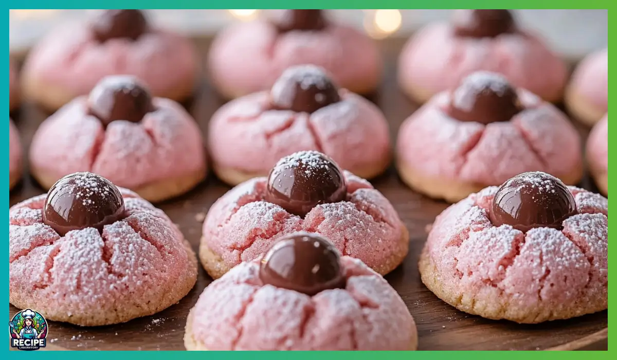 Strawberry Kiss Cookies