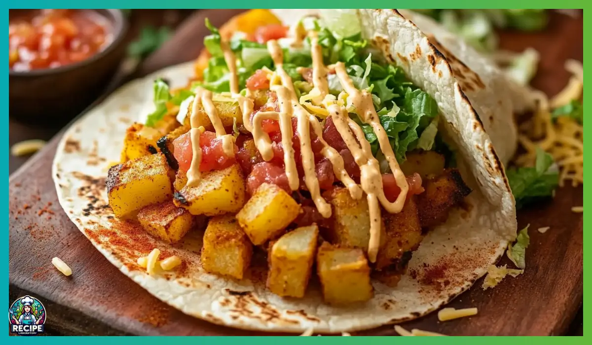 Spicy Potato Soft Tacos
