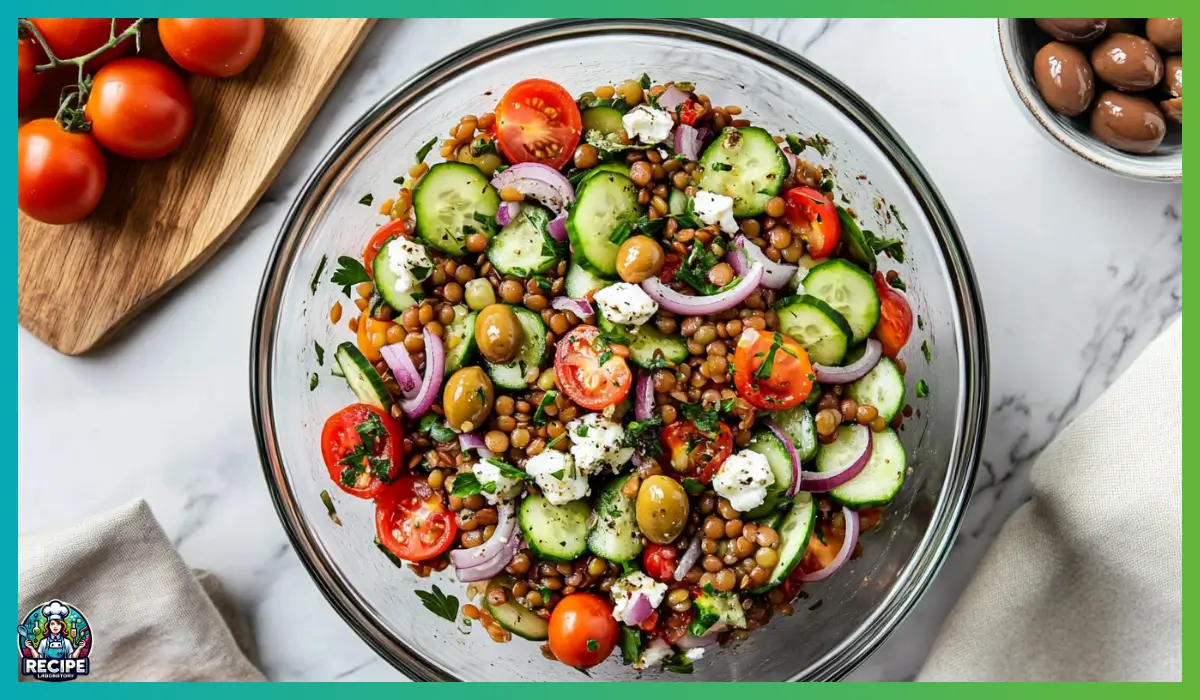 Mediterranean Lentil Salad