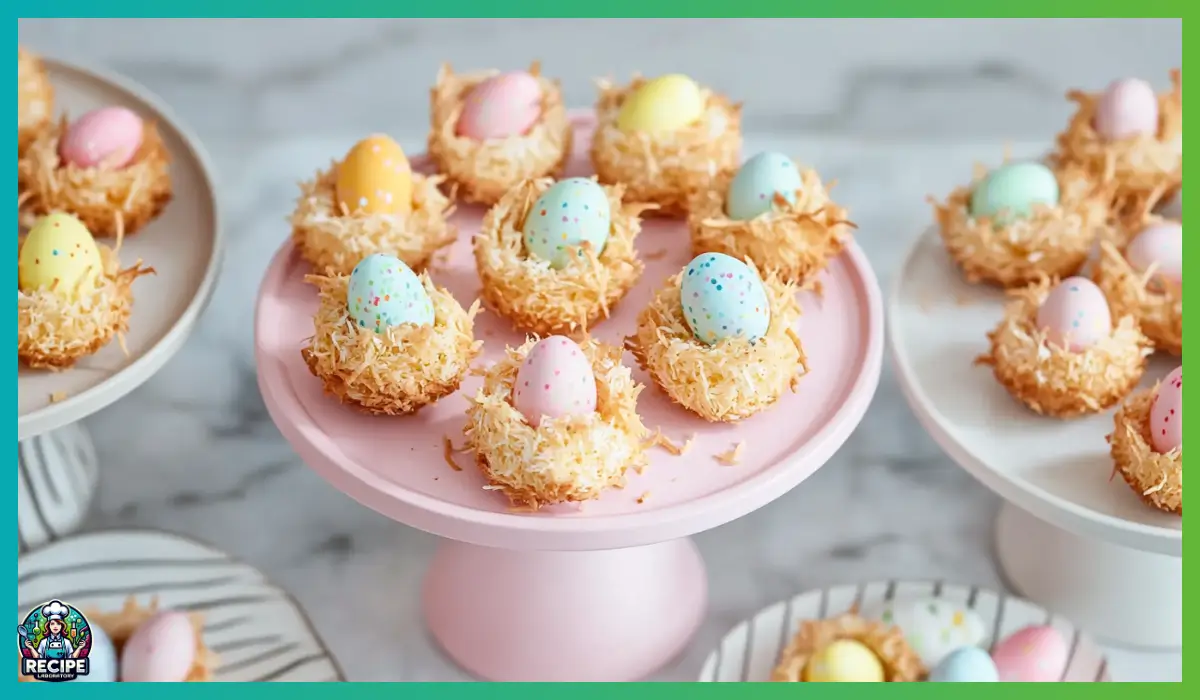 Coconut Macaroon Nests