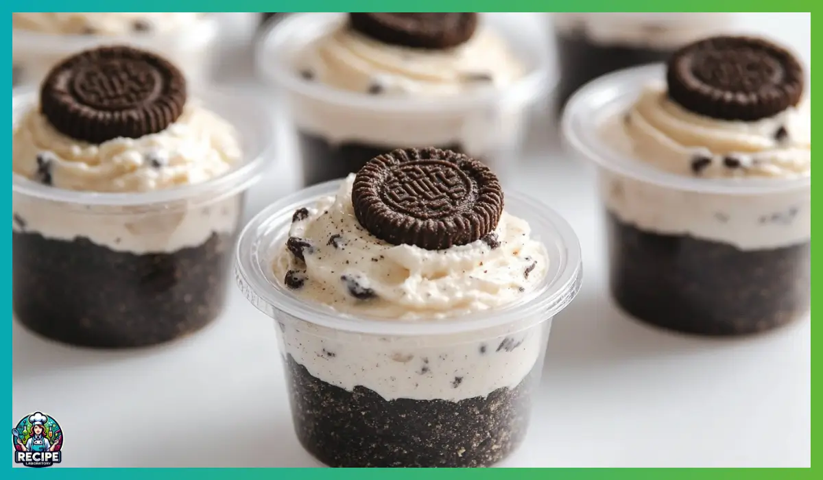 Oreo Cheesecake Dessert Cups