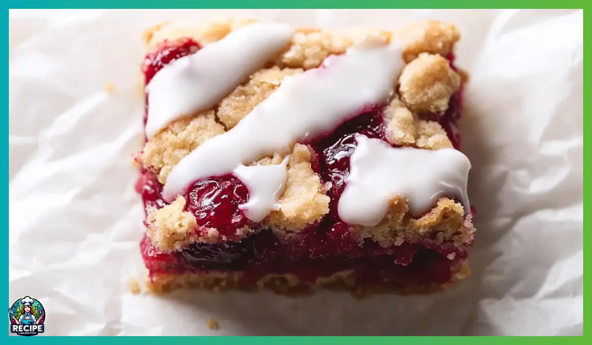 Cranberry Crumble Bars