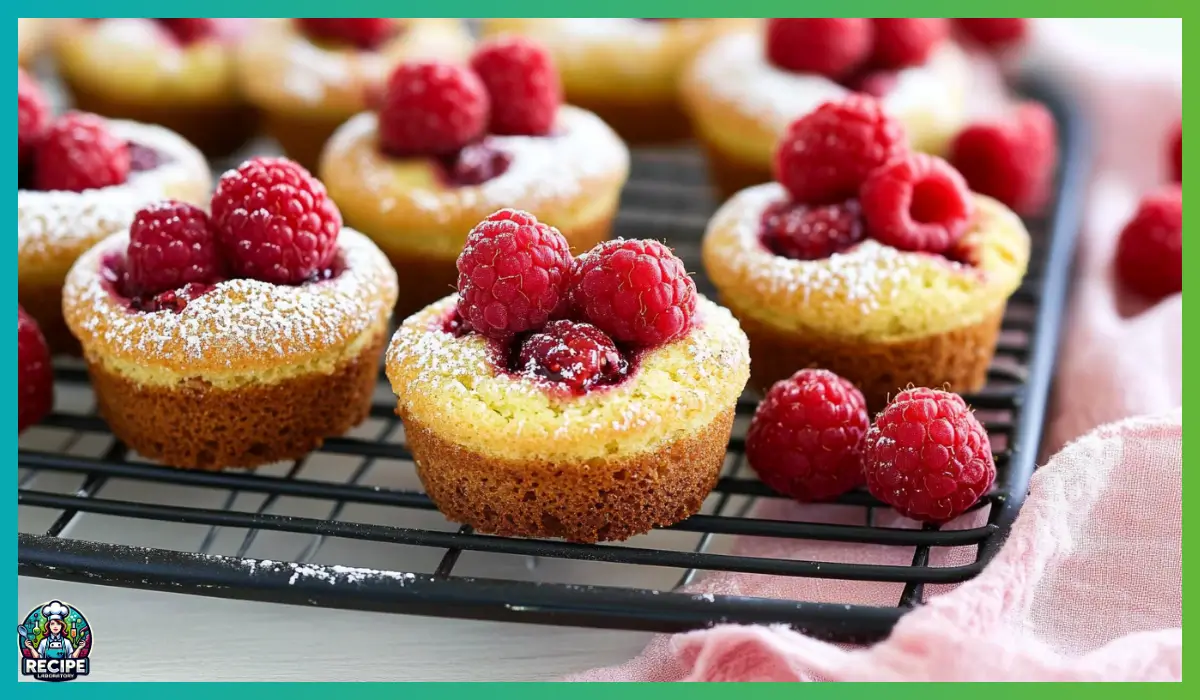 Raspberry Pistachio Friands