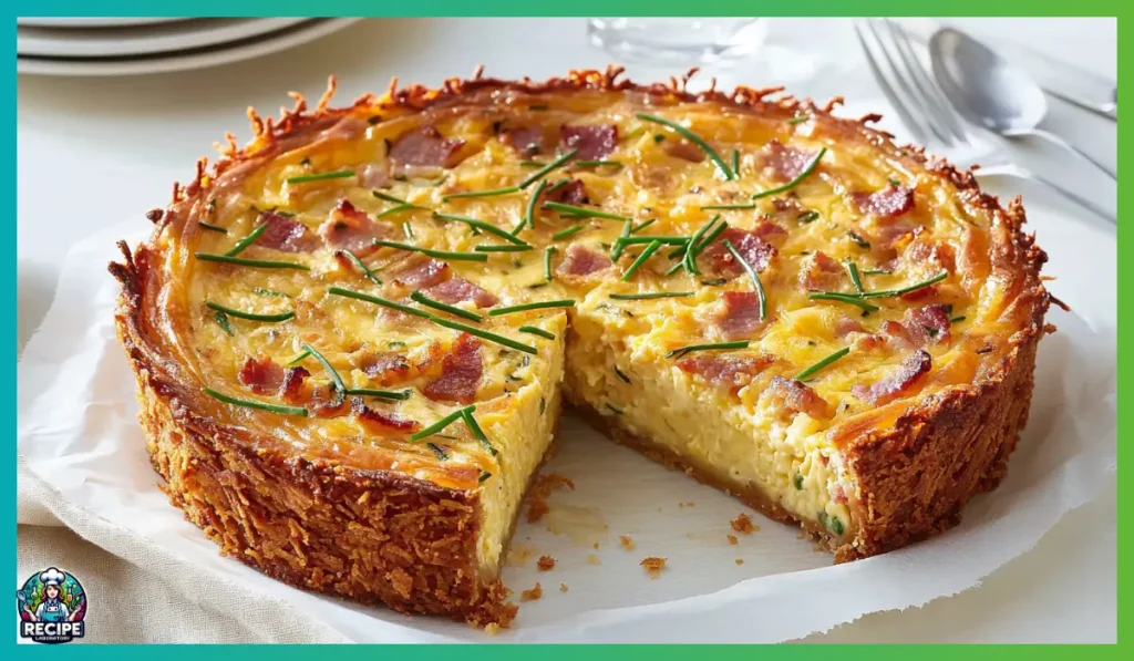 Hash Brown Crust Quiche