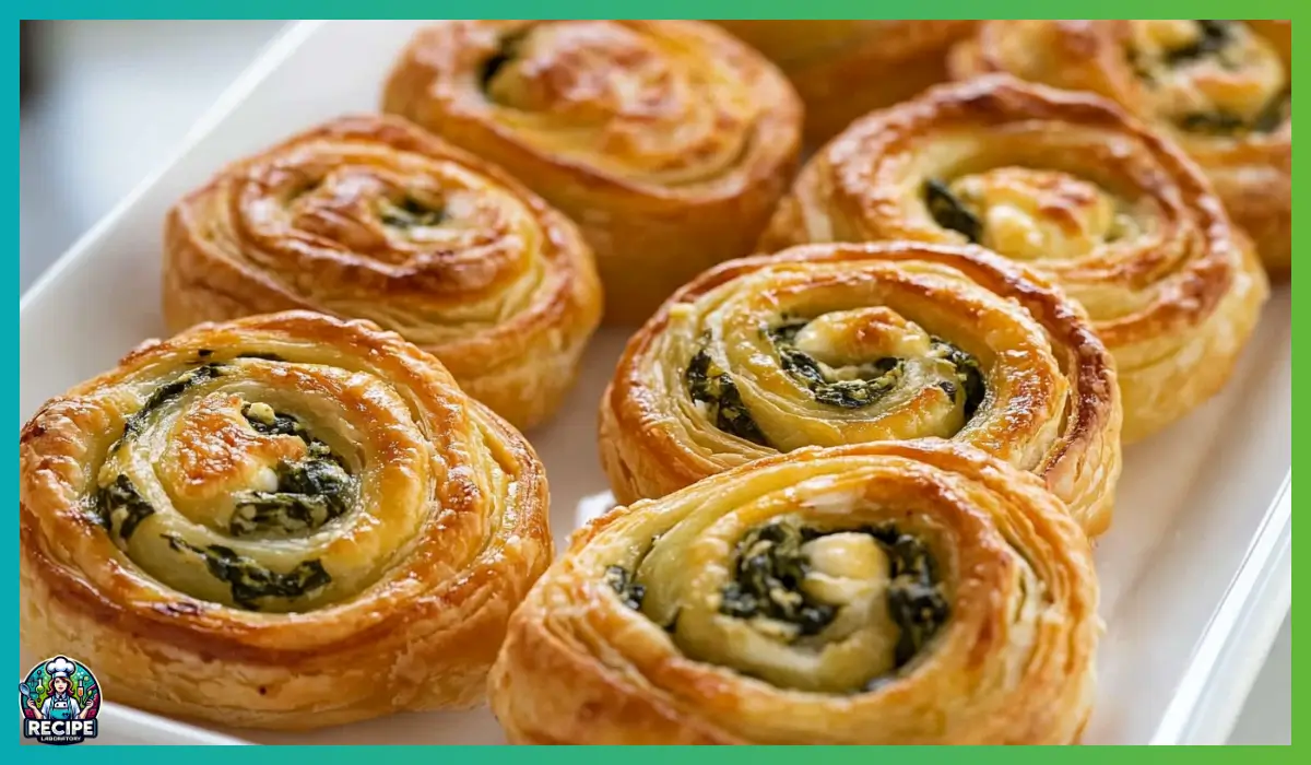Spinach Feta Pinwheels