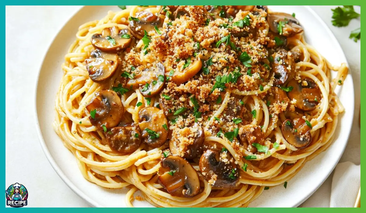 Brown Butter Mushroom Pasta