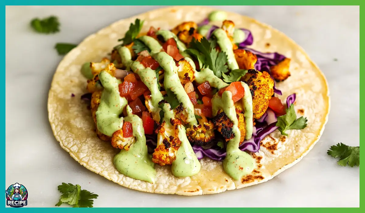 Spicy Roasted Cauliflower Tacos