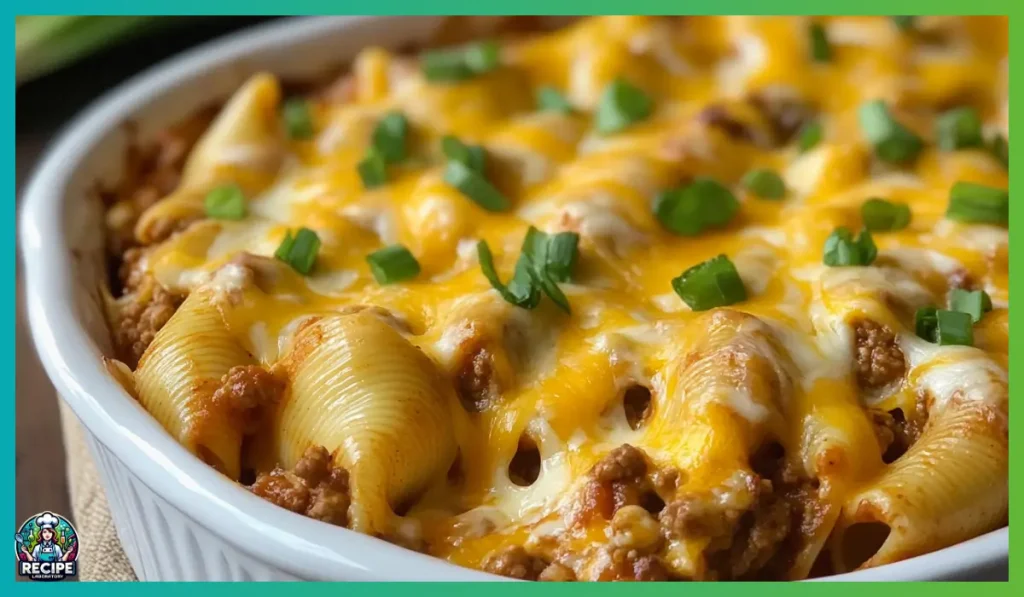 Cheesy Taco Stuffed Pasta