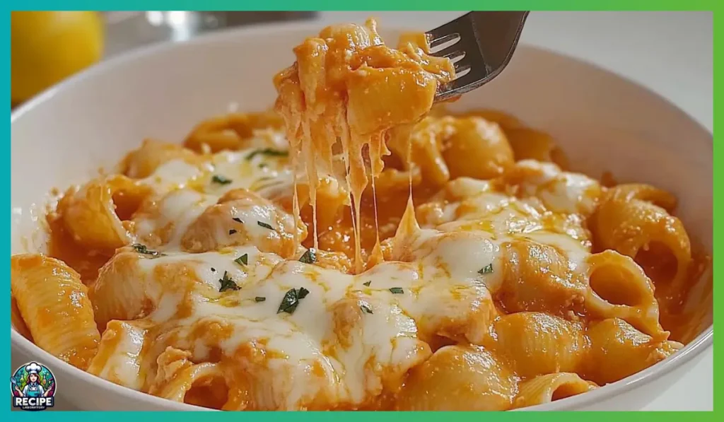 Cheesy Chicken Pasta Skillet