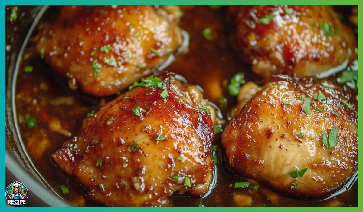 Slow Cooker Garlic Chicken