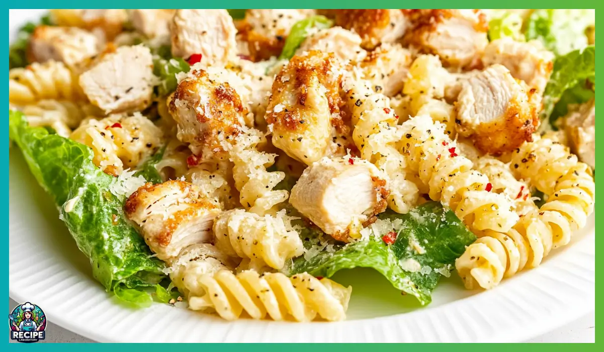 Chicken Caesar Pasta Salad