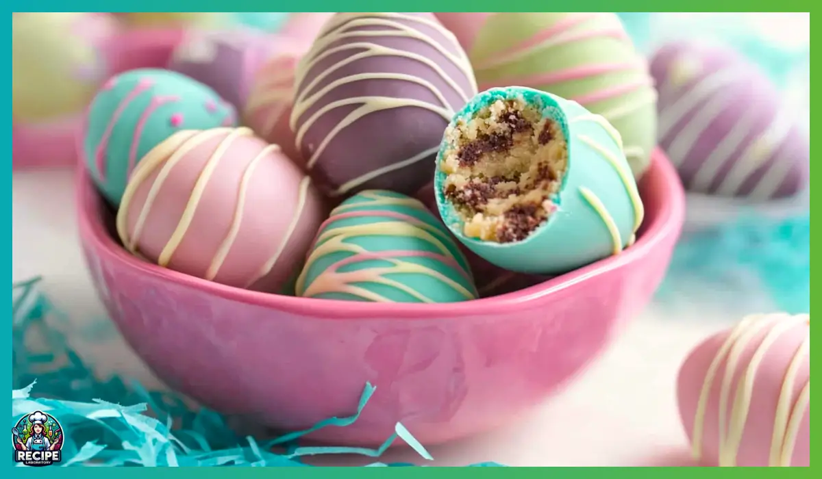 Edible Cookie Dough Truffles