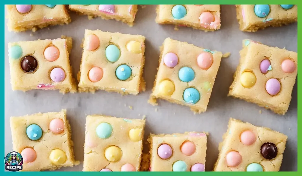 M&M Cookie Bars