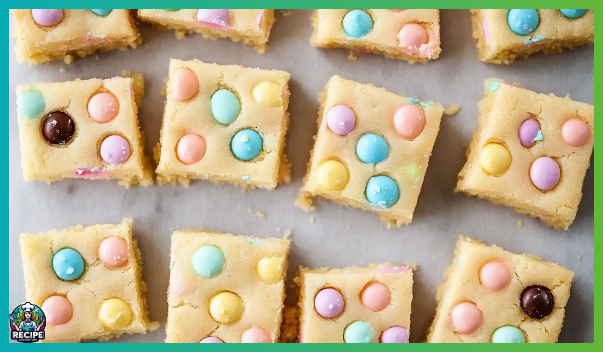 M&M Cookie Bars