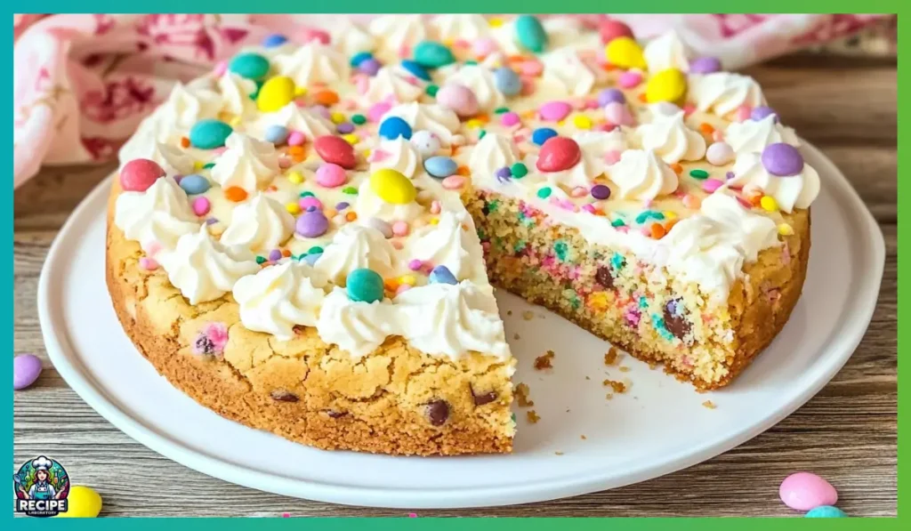 Easter Cookie Cake