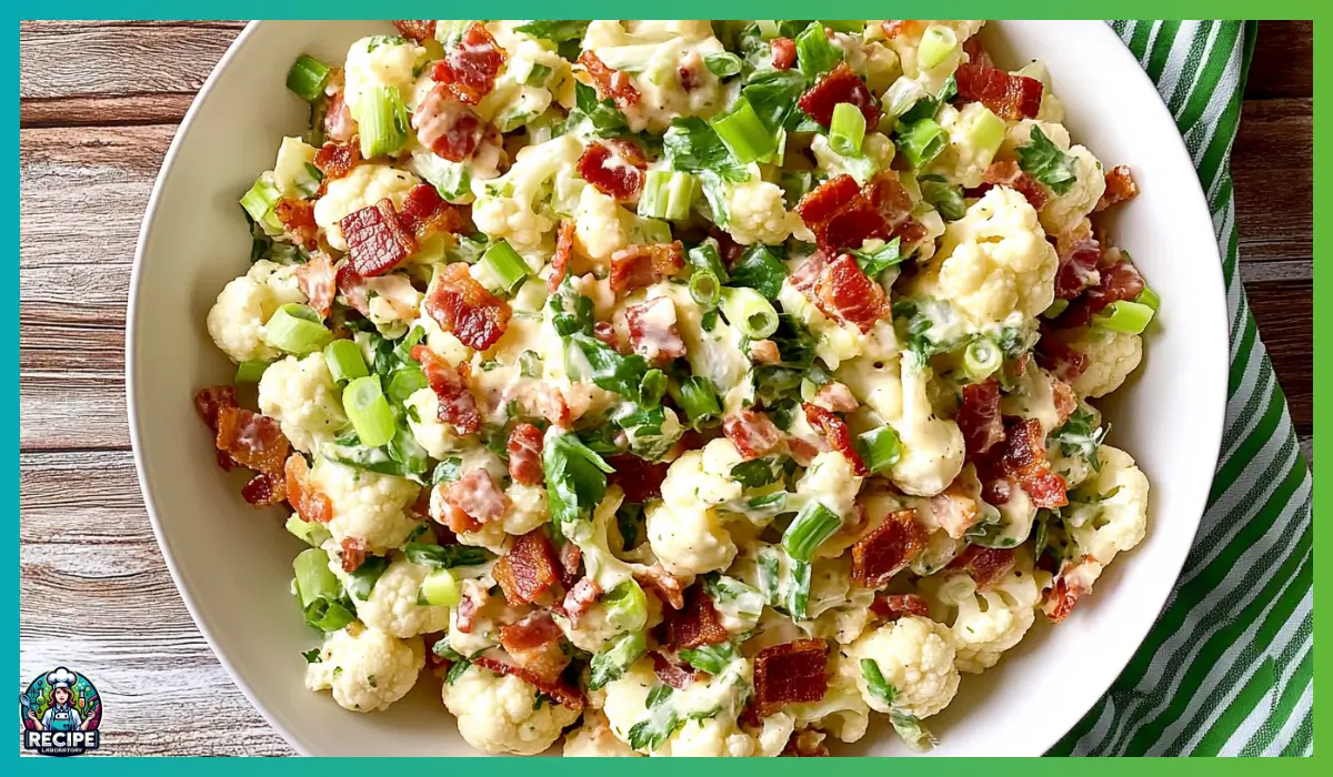 Keto Cauliflower Salad