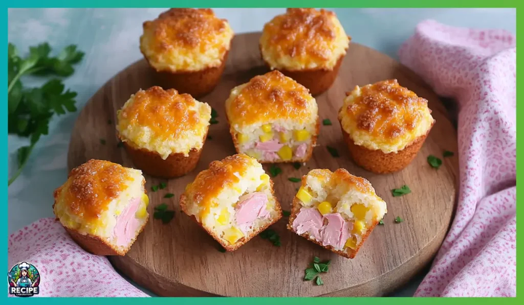 Cheesy Tuna Muffins