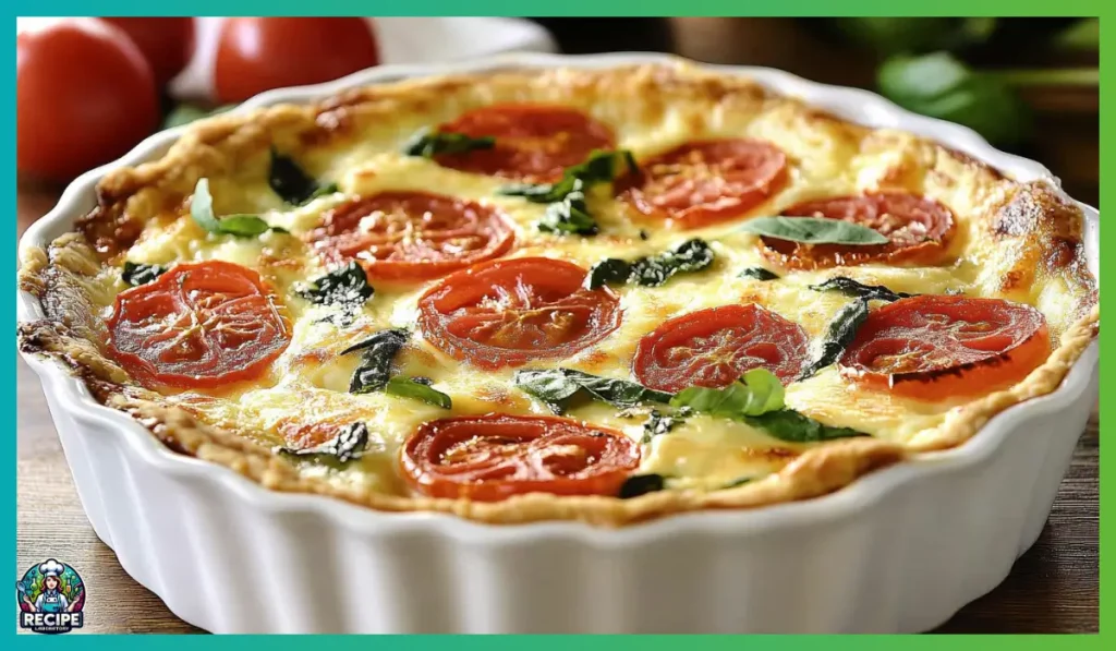 Baked egg white frittata