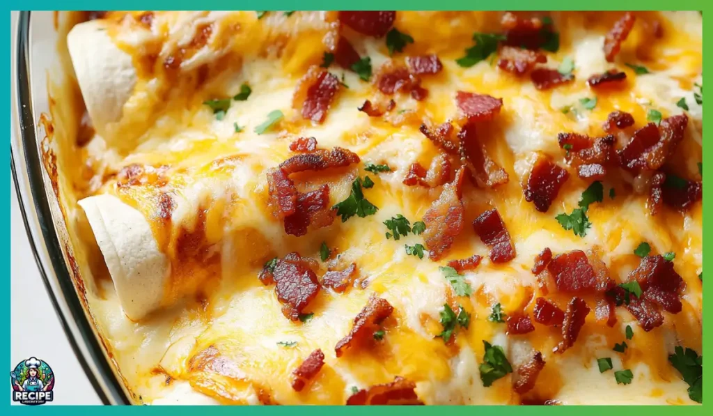 Overnight breakfast enchiladas