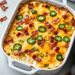Keto Jalapeño Popper Casserole