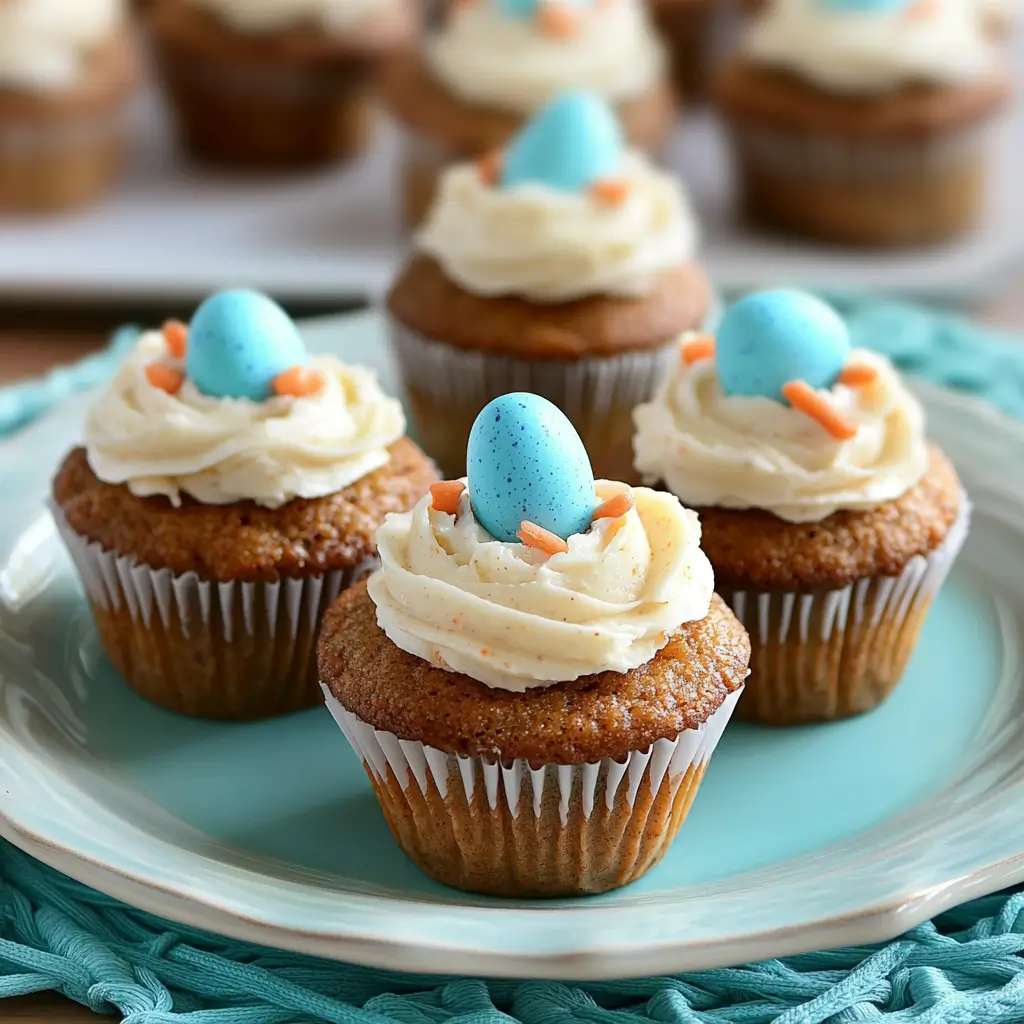 Mini Carrot Cupcakes