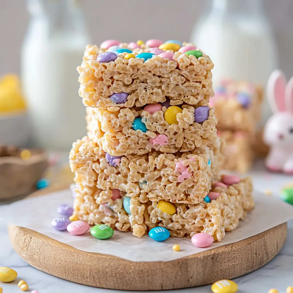 Easter M&M Rice Krispies