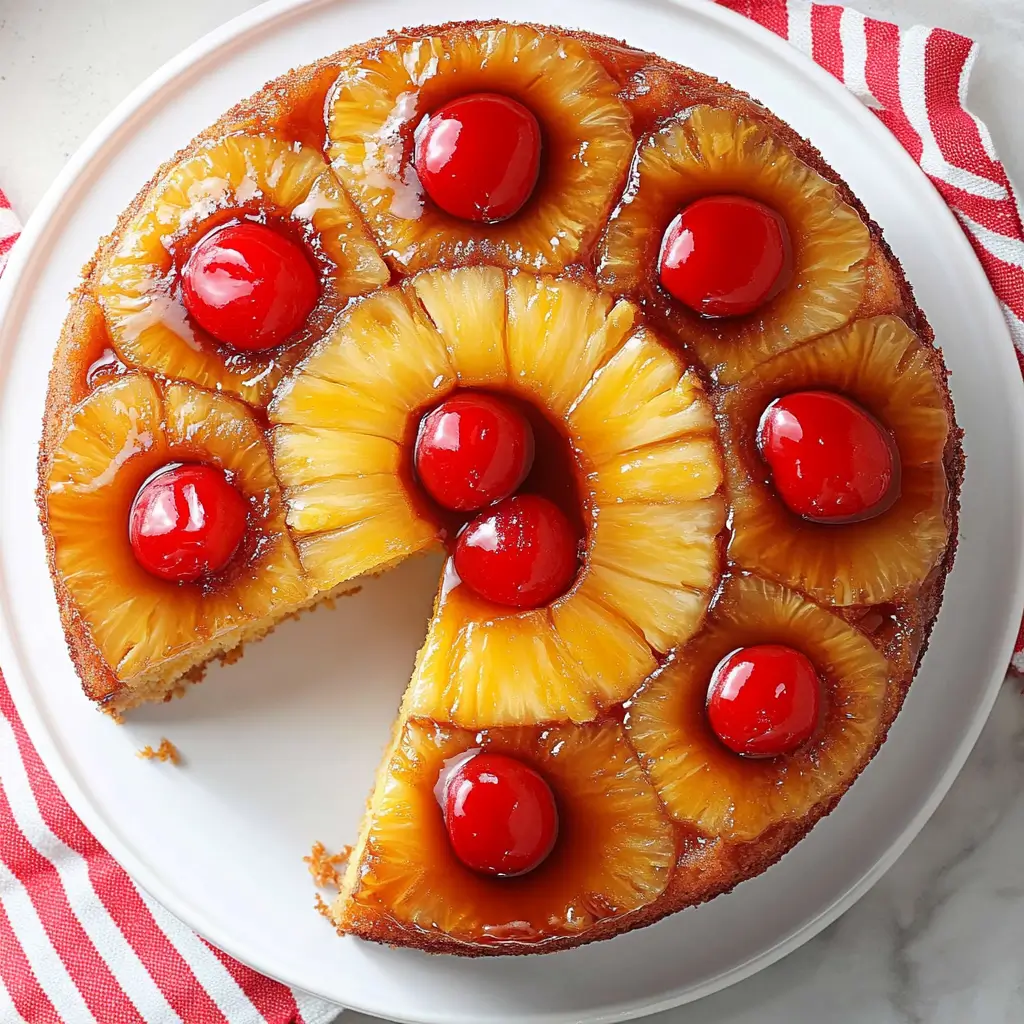 Pineapple Upside-Down Cake