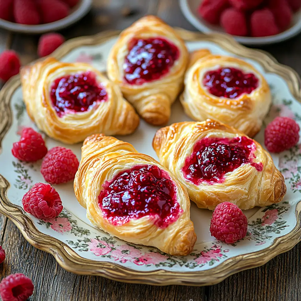 Raspberry Cream Cheese Danish