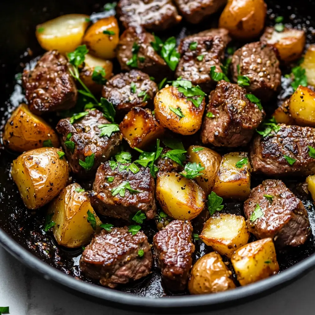 Garlic Butter Steak Bites